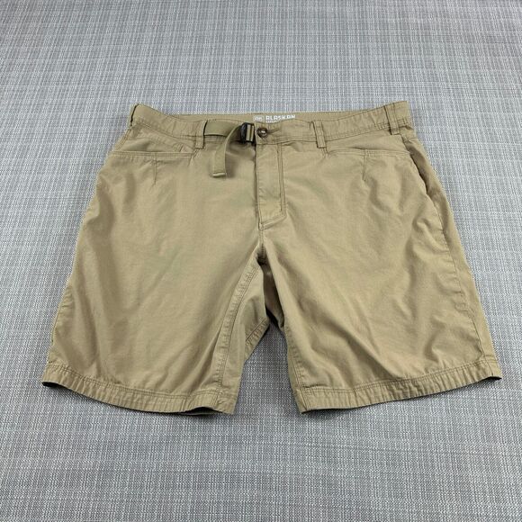 AKHG Shorts Mens size‎ 40 Standard Fit Free Rein 10" Inseam Tan Outdoors Utility - Picture 1 of 13